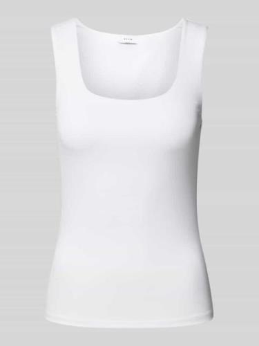 Tanktop met vierkante hals, model 'KENZA'