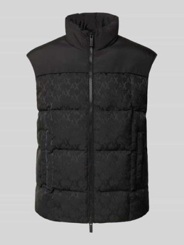 Bodywarmer met structuurmotief