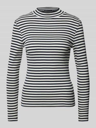 Shirt met lange mouwen en turtleneck, model 'FJOLA'