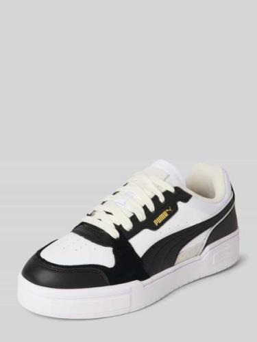 Sneakers met labelprint