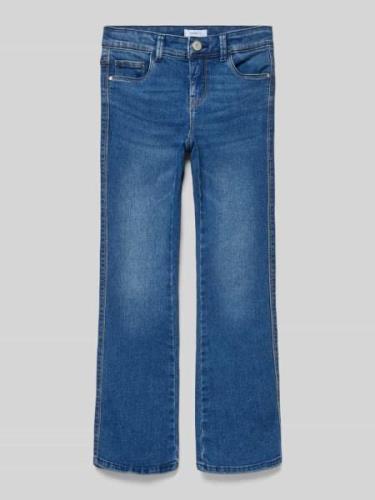 Skinny fit bootcut jeans in 5-pocketmodel, model 'POLLY'