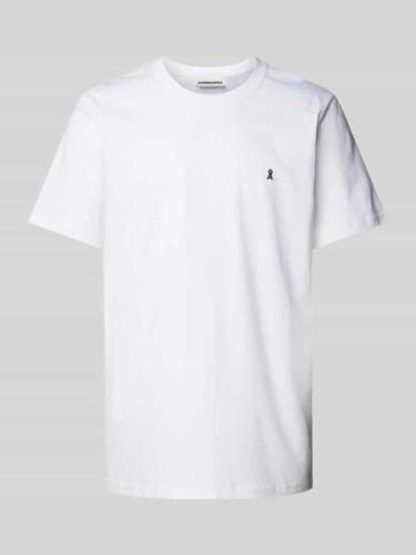 T-shirt met ronde hals, model 'LAARON'