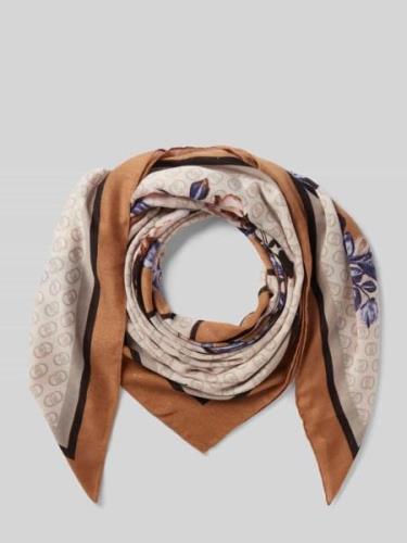 Sjaal met labelopschrift, model 'Foulard'