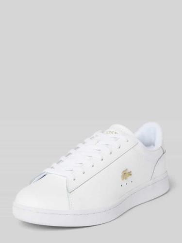 Leren sneakers met labelapplicatie, model 'CARNABY'