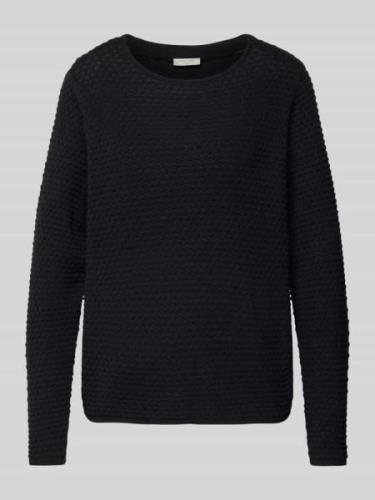 Gebreide pullover met ronde hals, model 'Dodo-Pu-Diamo'