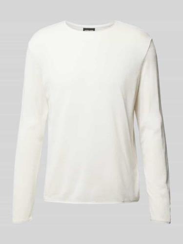 Gebreide pullover met ronde hals, model 'Prospect'