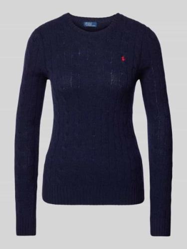 Pullover met kabelpatroon, model 'JULIANNA'