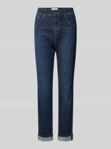 Regular fit jeans met verkort model, model 'DARLEEN'