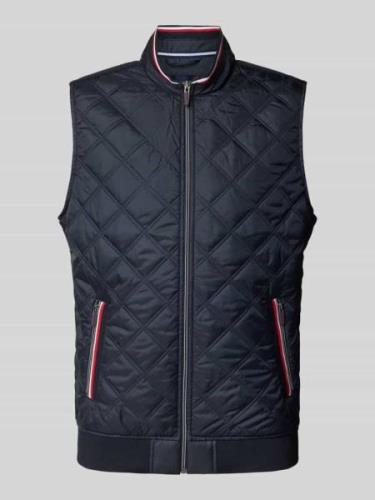 Bodywarmer met opstaande kraag