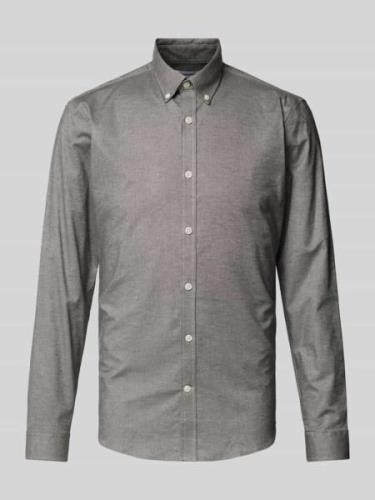 Slim fit vrijetijdsoverhemd met button-downkraag, model 'Oxford'