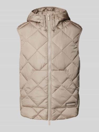 Bodywarmer met capuchon