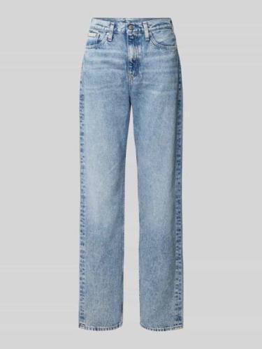 Straight leg jeans in 5-pocketmodel