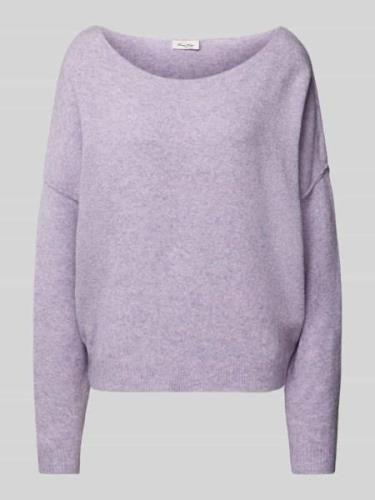 Gebreide pullover met ribboorden, model 'DAMSVILLE'