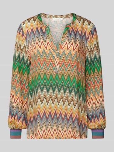 Blouse van viscose