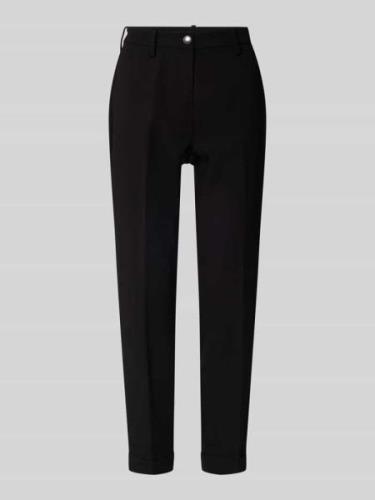 High waist broek met knoopsluiting