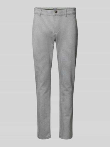 Super slim fit broek met achterzakken