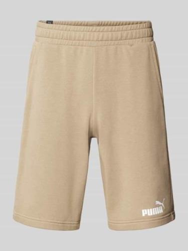 Sweatshorts met elastische band