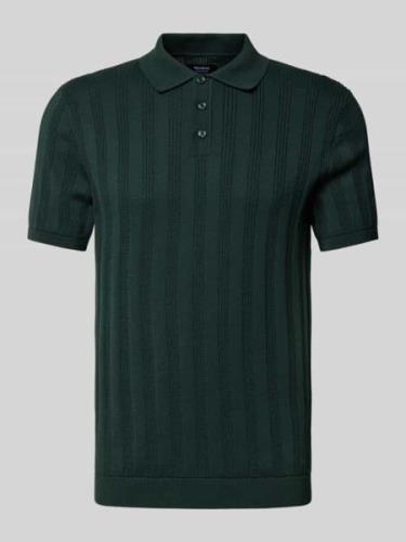 Poloshirt met ribboorden