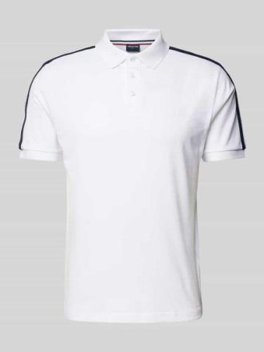 Poloshirt met labelprint