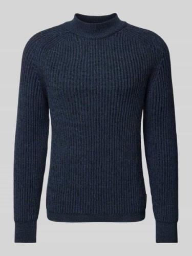 Gebreide pullover met opstaande kraag, model 'Kearth'