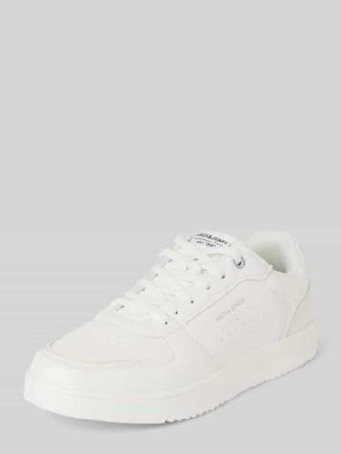 Sneakers met labelpatch en -print, model 'WEALING'