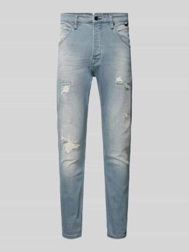 Jeans met 5-pocketmodel, model 'ALEX'