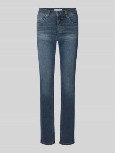 Regular fit jeans in 5-pocketmodel, model 'CICI'