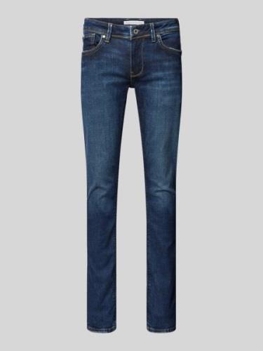 Slim fit jeans in 5-pocketmodel, model 'Hatch'