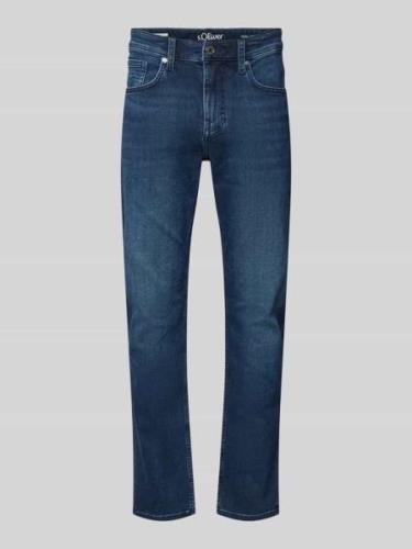 Slim fit jeans in 5-pocketmodel, model 'Nelio'