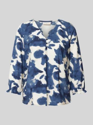 Blouse met 3/4-mouwen, model 'Julie'