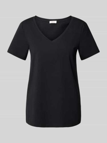 T-shirt met V-hals