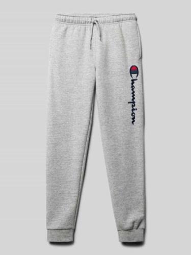 Sweatpants met logostitching