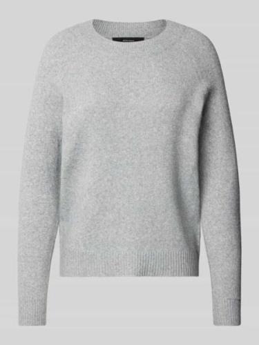 Gebreide pullover met lange mouwen, model 'DOFFY'