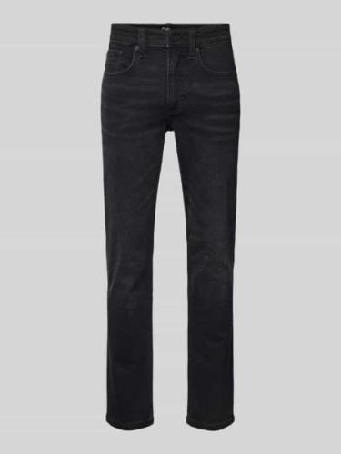 Slim fit jeans in 5-pocketmodel, model 'Nelio'