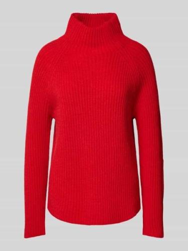 Gebreide pullover met opstaande kraag, model 'ARWEN'