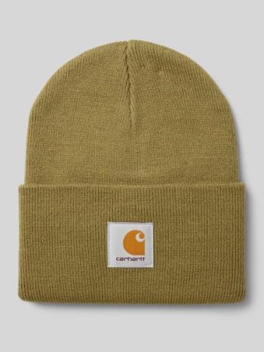 Beanie met labelpatch, model 'ACRYLIC WATCH HAT'