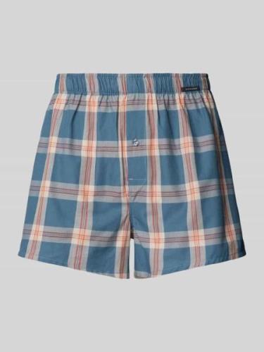 Boxershort met labelpatch in een set van 2 stuks