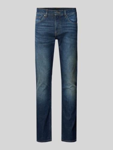 Slim fit jeans in 5-pocketmodel, model 'Delaware'