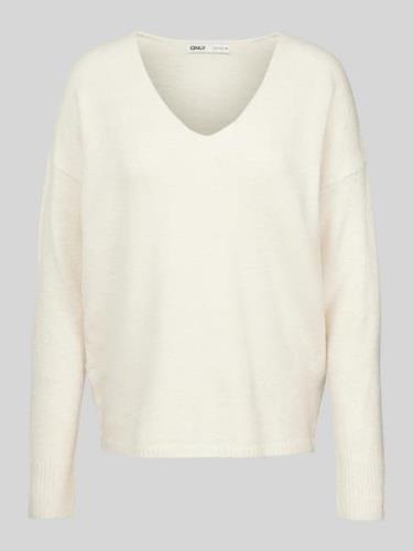 Pullover met V-hals, model 'RICA'