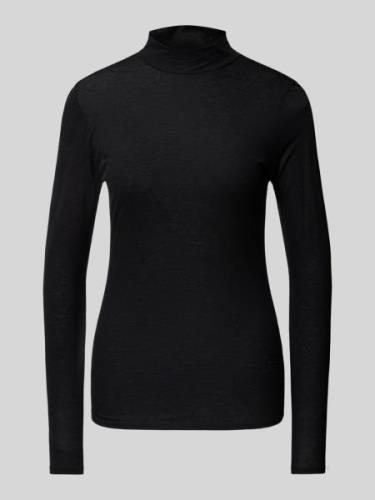 Shirt met lange mouwen en turtleneck, model 'FJOLA'