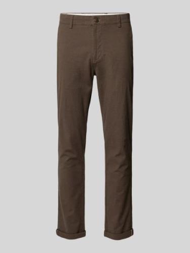 Slim fit chino met achterzakken, model 'MARCO FURY'