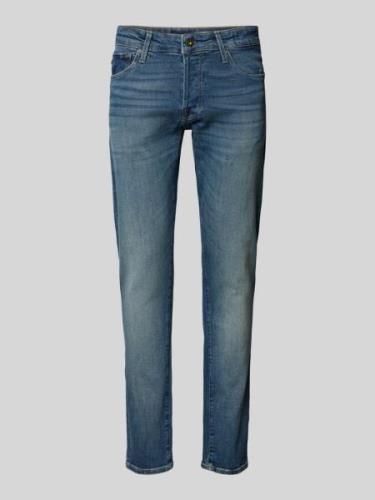 Slim fit jeans in 5-pocketmodel, model 'GLENN'