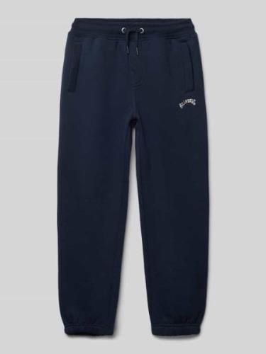 Sweatpants met labelstitching, model 'ARCH'