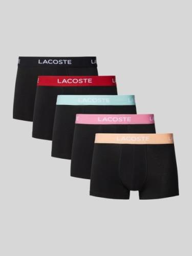 Boxershort met band met label in een set van 3 stuks