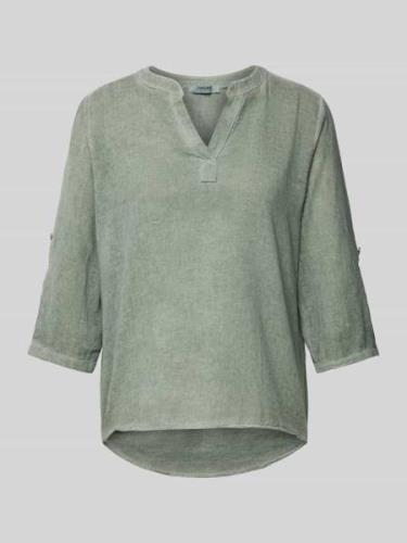 Blouse met 3/4-mouwen, model 'Do44nna'