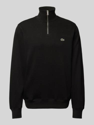 Gebreide pullover met opstaande kraag