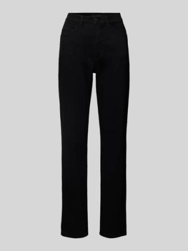 Slim fit jeans met riemlussen, model 'Style.Carola Thermo'