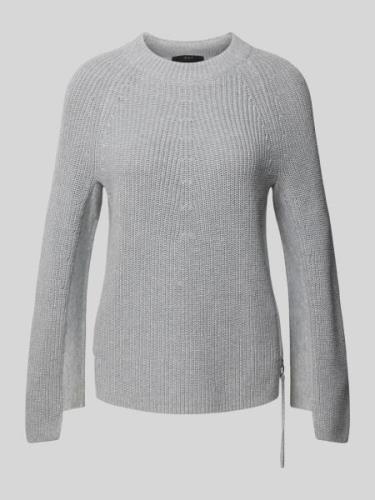 Gebreide pullover met ronde hals