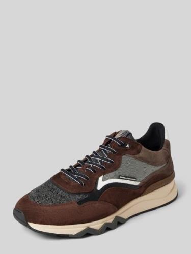 Sneakers met vetersluiting, model 'Zager'