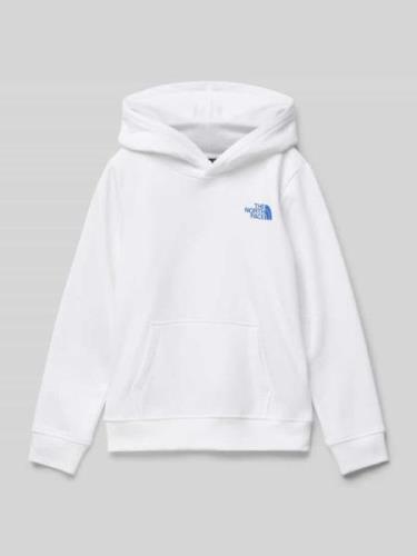 Regular fit hoodie met logoprint, model 'REDBOX'